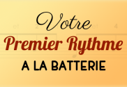 Votre premier rythme à la batterie