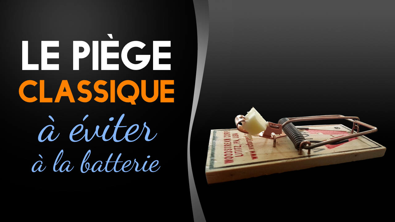 Le piège dans lequel tombent 95% des batteurs (Vidéo 1 sur 3)